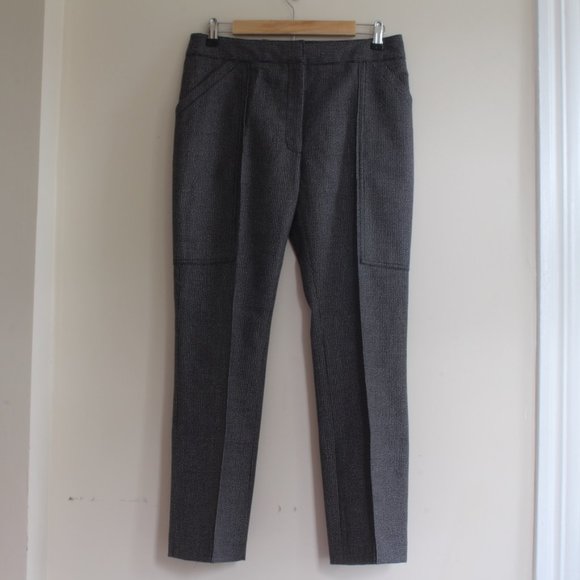 Stella McCartney dress pants wool and cotton birdseye size 40 seam down middle‎ - Picture 2 of 14